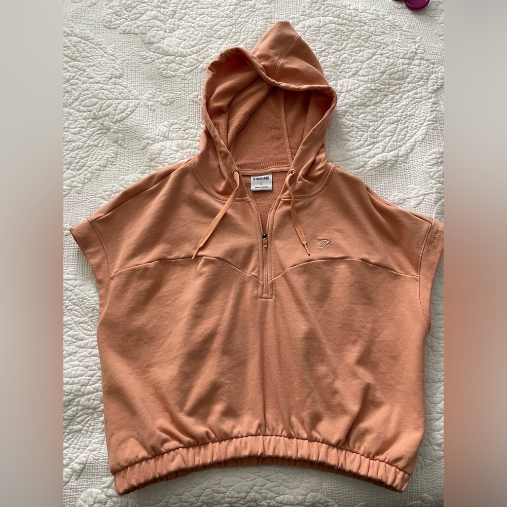 Gymshark x Whitney Simmons
Cropped half zip hoodie
